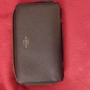 Coach travel wallet